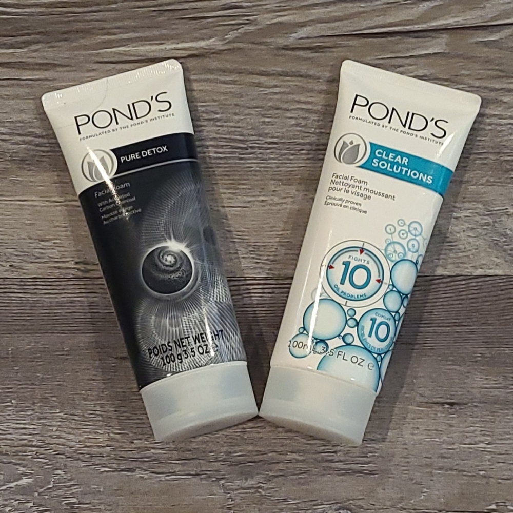 Ponds facial foaming cleanser